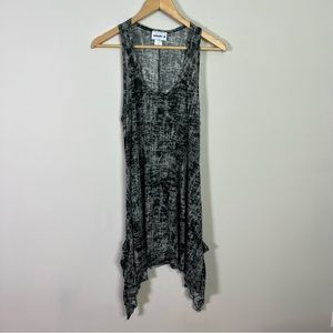 Swimsuits For All Gray Print Swimsuit Cover Up Women Size 14 Vacation Travel